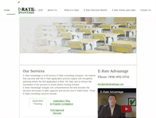 Tablet Screenshot of erateadvantage.com